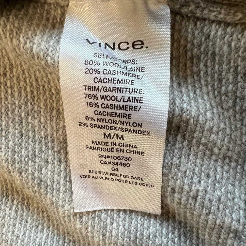Vince Wool & Cashmere-Blend Crewneck Sweater - Picture 8 of 12